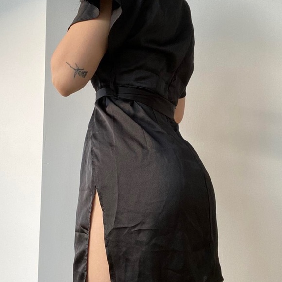 Gorgeous silk black dress!! - Picture 1 of 4